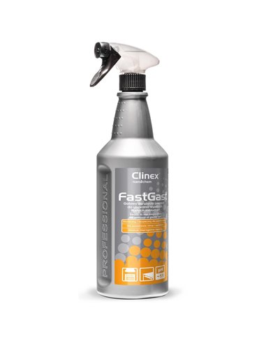 Solutie degresare suprafete murdare de grasime dificila CLINEX FastGast, 1 L