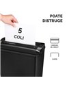 Distrugator documente P-25S Strip-Cut FELLOWES, Negru