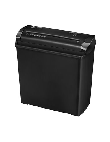 Distrugator documente P-25S Strip-Cut FELLOWES, Negru