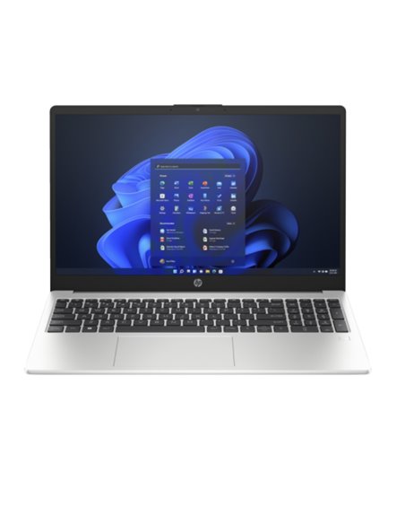 Laptop HP 250 G10 15.6” Full HD IPS, Intel Core i3-1315U, 16GB RAM, 512GB SSD, FreeDOS, Silver