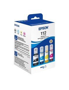 Kit cartuse cerneala Epson 112, multipack (cyan,magenta,yellow,black) EcoTank