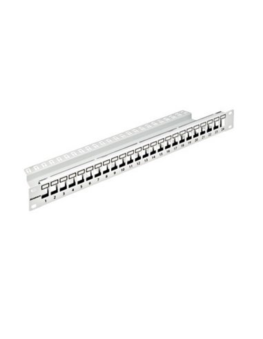 Schrak Patchpanel 19" 24 porturi goale, 1UH