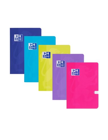 Set 5 Caiete Oxford A4, 60 file, matematica, 80g/mp, Motiv touch