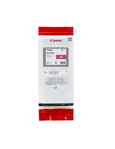 Cartus cerneala Canon Magenta PFI-321M (nu este compatibil cu TM-200/205/300/305)