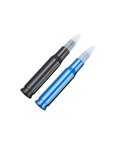 Radiera pentru pix/stilou cu cerneala termosensibila, 2 cartuse