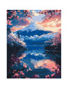 LW3464,Pictura pe numere cu sasiu, 40x50 cm, LW3464