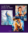 LW1073,Pictura pe numere cu sasiu, 40x50 cm, LW1073