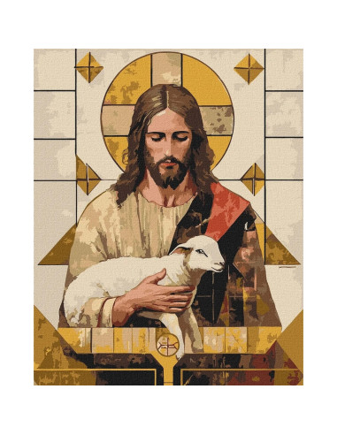 KHO8530,Pictura pe numere cu sasiu, 40x50 cm, KHO8530