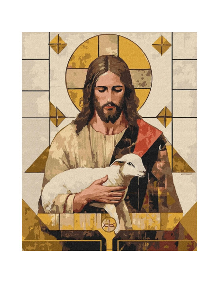KHO8530,Pictura pe numere cu sasiu, 40x50 cm, KHO8530