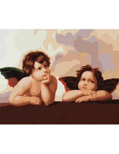 KHO4829,Pictura pe numere cu sasiu, 40x50 cm, KHO4829