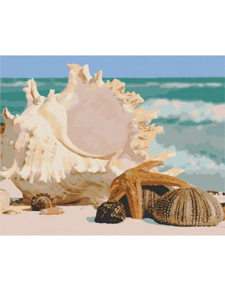 10565-AC,Pictura pe numere cu sasiu, 40x50 cm, 10565-AC