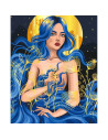 10128-AC,Pictura pe numere cu sasiu, 40x50 cm, 10128-AC