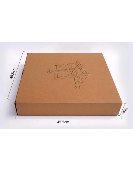 W07B_NATUR,Sevalet pliabil, de masa/birou, din lemn de fag, inaltime maxima 45 cm, panze de max 48 cm, culoare natur, W07B