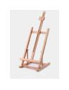 W06B_NATUR,Sevalet de masa/birou din lemn de Fag, pliabil, inaltime ajustabila intre 82-112 cm, pt panze de pana la 60 cm, greut