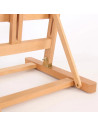 W06A_NATUR,Sevalet de masa/birou din lemn de Fag, finisaje premium, inaltime ajustabila intre 82-117 cm, suporta panze de pana l
