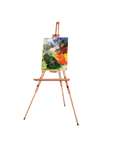 SJ_M2,Sevalet profesional din lemn de fag &ndash Stabilitate, eleganta si versatilitate pentru orice artist, inaltime reglabila 