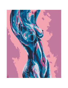 LW3403,Pictura pe numere cu sasiu, 40x50 cm, LW3403