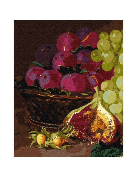 KHO5664,Pictura pe numere cu sasiu, 40x50 cm, KHO5664