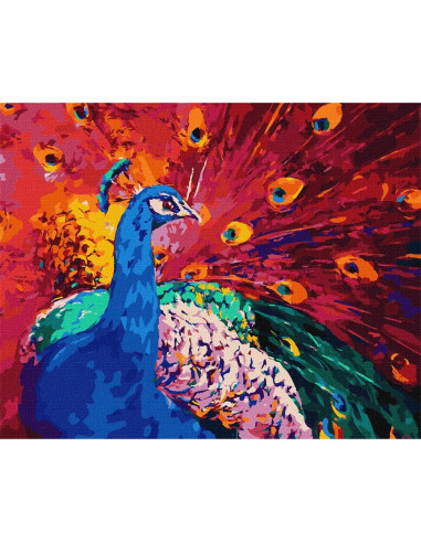 KHO4340,Pictura pe numere cu sasiu, 40x50 cm, KHO4340