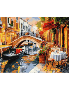 KHO3660,Pictura pe numere cu sasiu, 40x50 cm, KHO3660