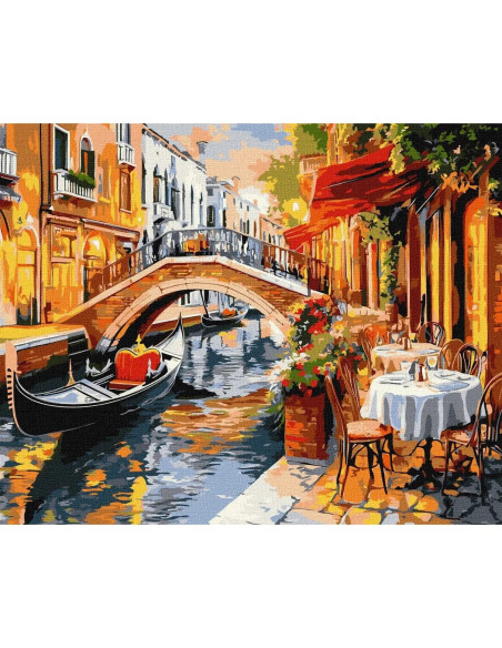 KHO3660,Pictura pe numere cu sasiu, 40x50 cm, KHO3660