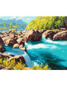 LW31520,Pictura pe numere cu sasiu, 40x50 cm, LW31520