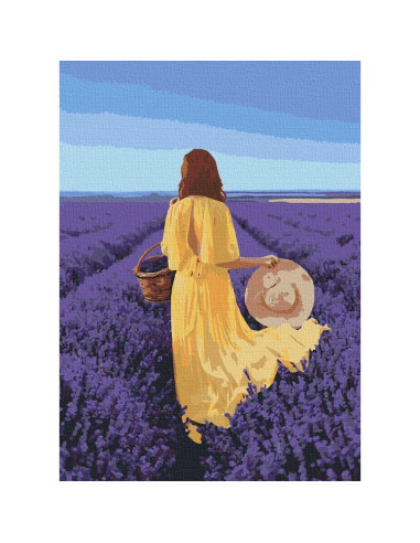 10219-AC,Pictura pe numere cu sasiu, 40x50 cm, 10219-AC