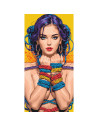 10138-AC,Pictura pe numere cu sasiu, 40x80 cm, 10138-AC