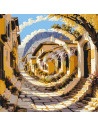 LW31630,Pictura pe numere cu sasiu, 40x40 cm, LW31630