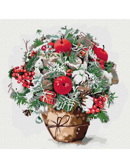 KHO3026,Pictura pe numere cu sasiu, 40x40 cm, KHO3026