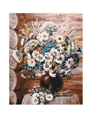 LW3020,Pictura pe numere cu sasiu, 40x50 cm, LW3020