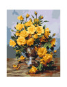 LW3014,Pictura pe numere cu sasiu, 40x50 cm, LW3014