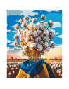 LW30010,Pictura pe numere cu sasiu, 40x50 cm, LW30010