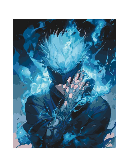 LW31230,Pictura pe numere cu sasiu, 40x50 cm, LW31230