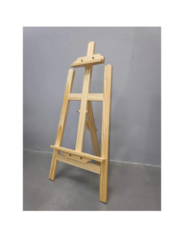 CRDSEV13,Sevalet pictura, material lemn de pin, inaltime reglabila maxim 70 cm inaltime