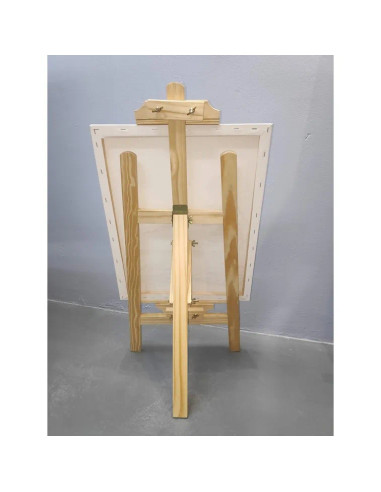 CRDSEV13,Sevalet pictura, material lemn de pin, inaltime reglabila maxim 70 cm inaltime