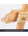 CRDSEV13,Sevalet pictura, material lemn de pin, inaltime reglabila maxim 70 cm inaltime