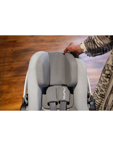 BB-CS10218CVRGL,Nuna - Scoica auto i-Size Pipa Next Caviar, nastere - 83 cm, testata ADAC