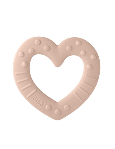 BB-3100244,BIBS - Jucarie de dentitie in forma de inima, Blush