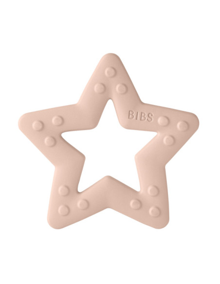 BB-3000244,BIBS- Jucarie de dentitie in forma de steluta, Blush