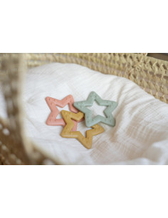 BB-3000244,BIBS- Jucarie de dentitie in forma de steluta, Blush 2