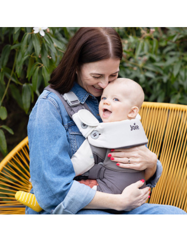 BB-V2209ACCBL990,Joie - Marsupiu ergonomic 3 in 1 pentru bebelusi Savvy Lite Cobblestone