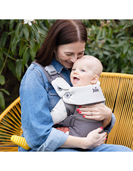 BB-V2209ACCBL990,Joie - Marsupiu ergonomic 3 in 1 pentru bebelusi Savvy Lite Cobblestone