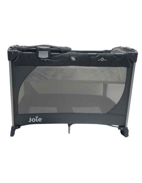 BB-P1028LAF02000,Joie - Patut pliant Commuter Change Gray Marble, cu cosulet detasabil inclus