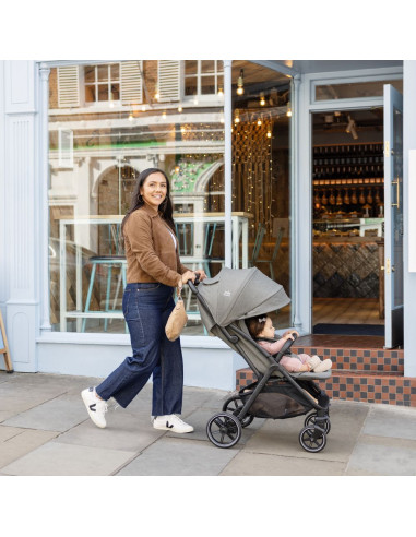 BB-S2311AASDS000,Joie - Carucior ultracompact Parcel LX, nastere - 22 kg, Signature Sandstone