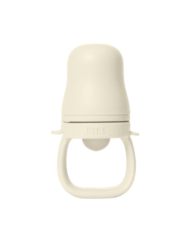 BB-4350216,BIBS - Dispozitiv de hranire Baby Feeder cu 2 tetine din silicon, Ivory