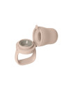 BB-4350244,BIBS - Dispozitiv de hranire Baby Feeder cu 2 tetine din silicon, Blush