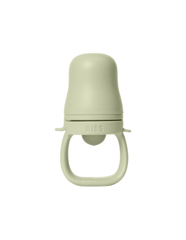 BB-4350250,BIBS - Dispozitiv de hranire Baby Feeder cu 2 tetine din silicon, Sage