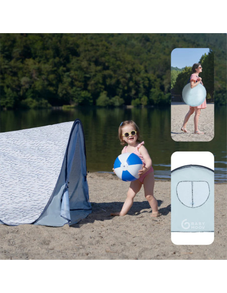 BB-A038216,Babymoov - Cort cu protectie anti UV 50+ Blue Waves