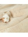 BB-CDSW003,ONINO - Muselina multifunctionala din bumbac 100% organic, HUG.me, Creamy Vanilla, x1 bucata, 120 x 120 cm, certifica